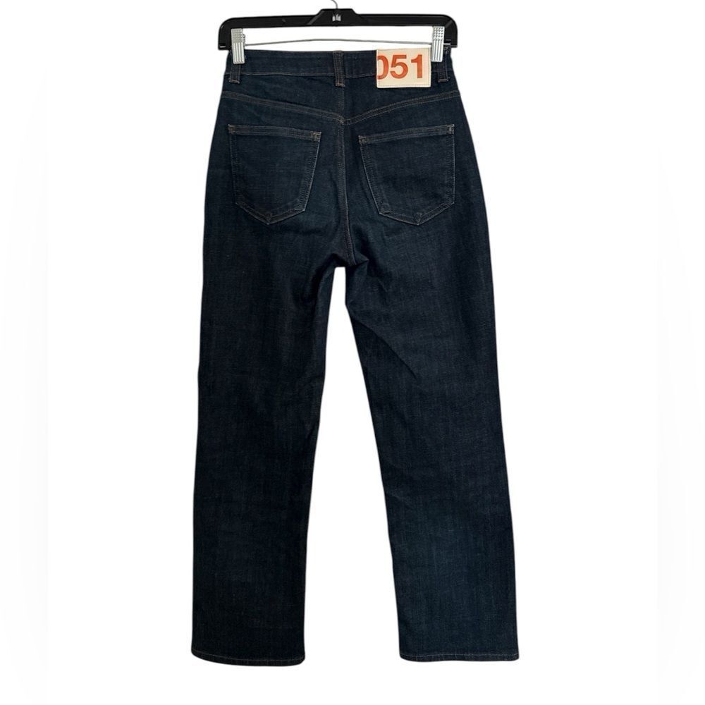 PLAC 051 high rise Long Leg Jean EUC